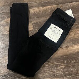 Good American Black Stretch Good Legs Skinny Jeans